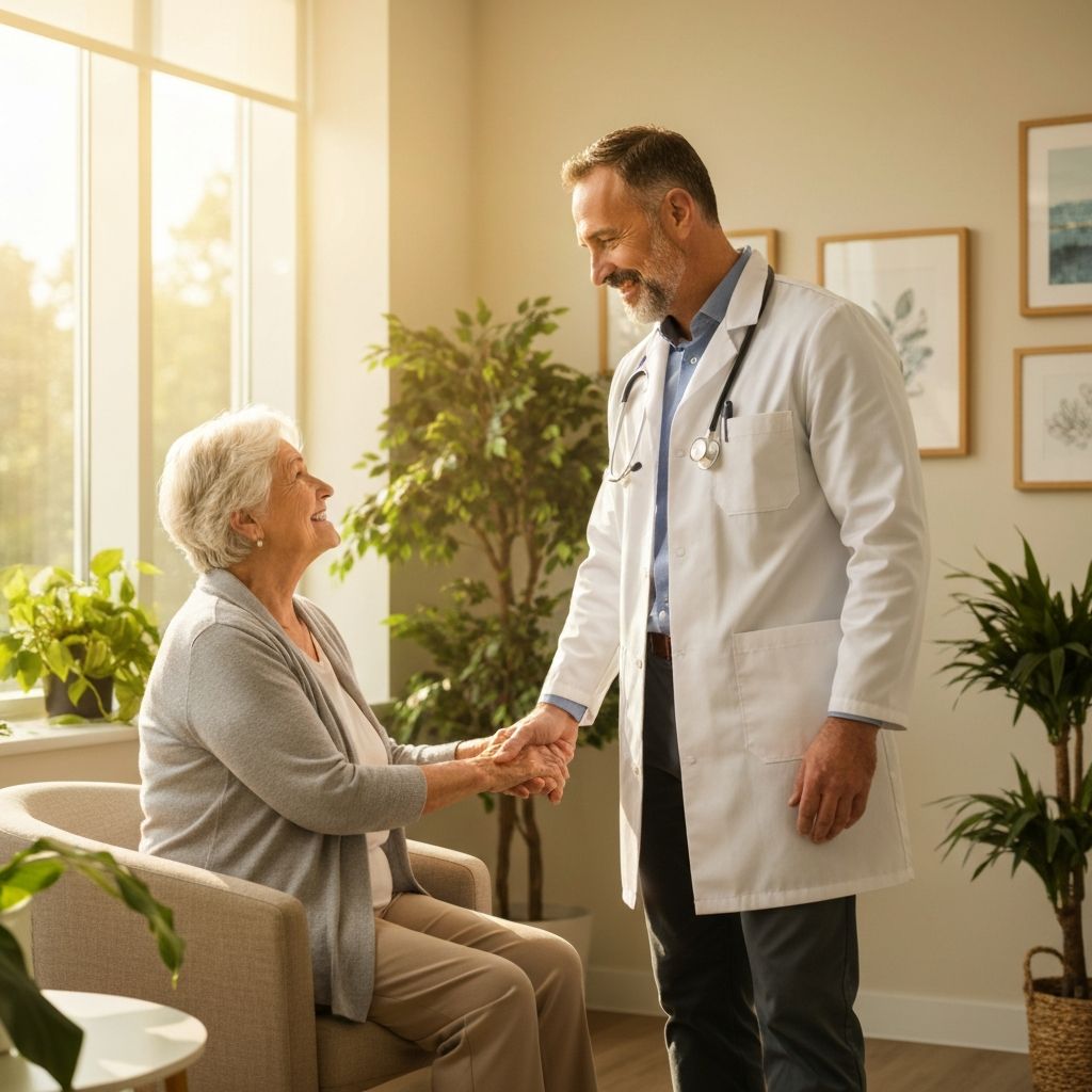 Peaceful palliative care setting